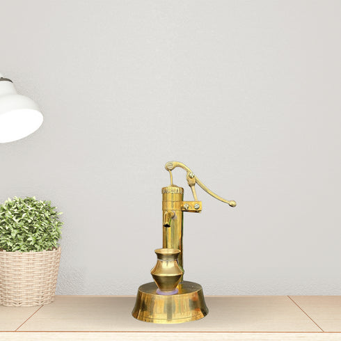 Brass Hand Pump Miniature Toy For Children 0.15Kg